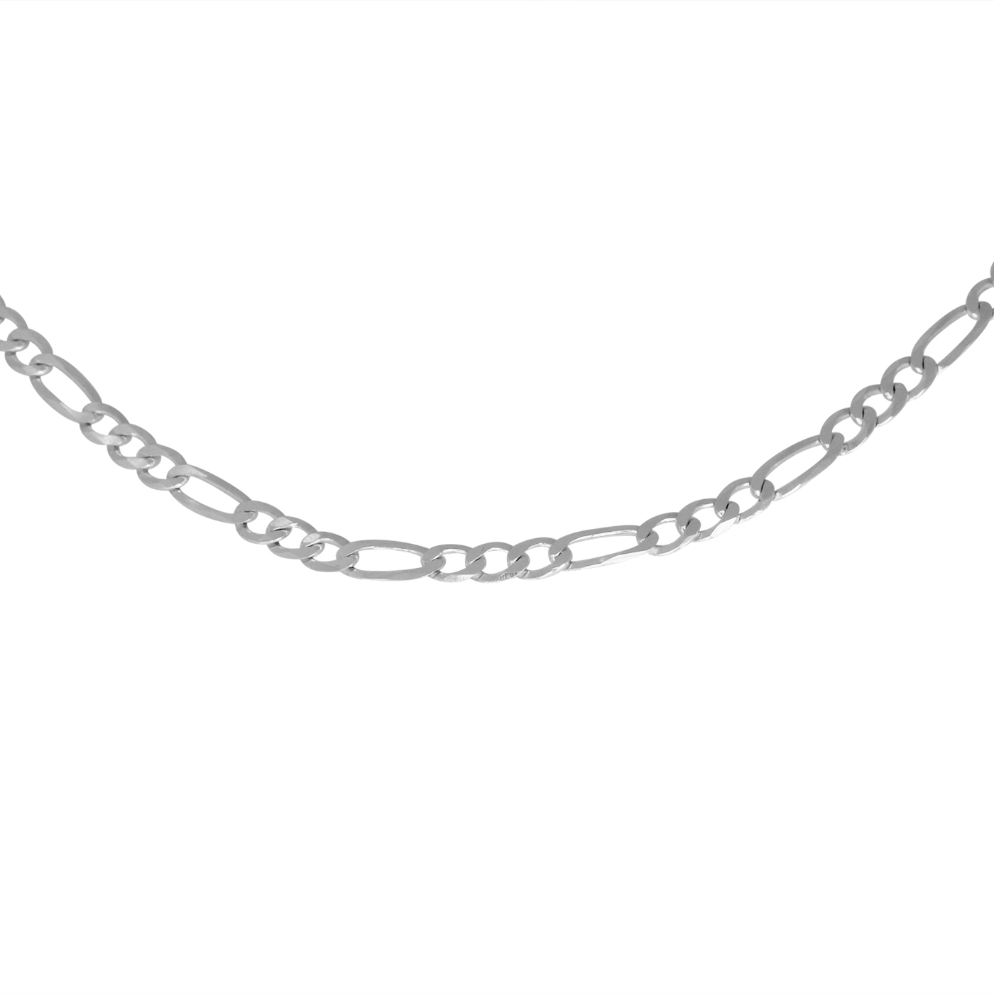 Sterling Silver Marijuana Cannabis Leaf Pendant Necklace 24 inch Figaro Chain