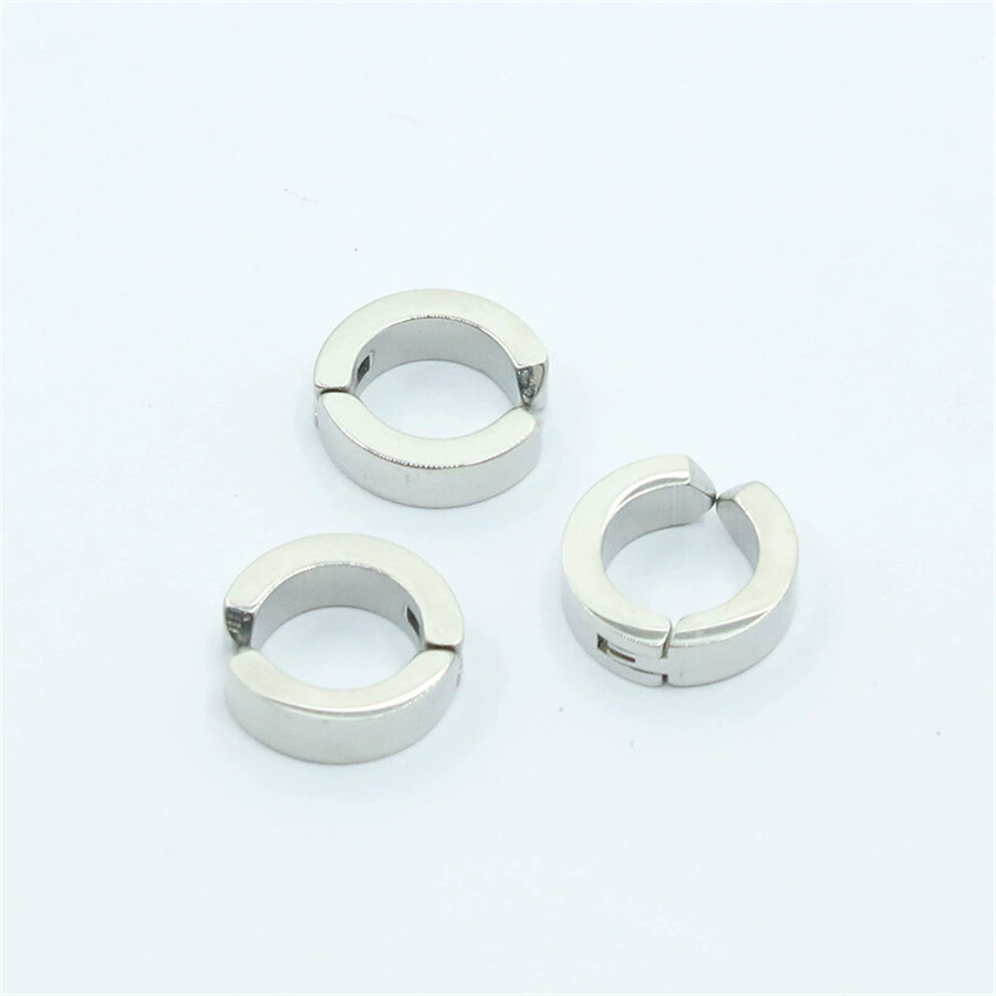 2pcs Kishibe Metal Enamel Stud Earrings – Chainsaw Man Cartoon Game Jewelry