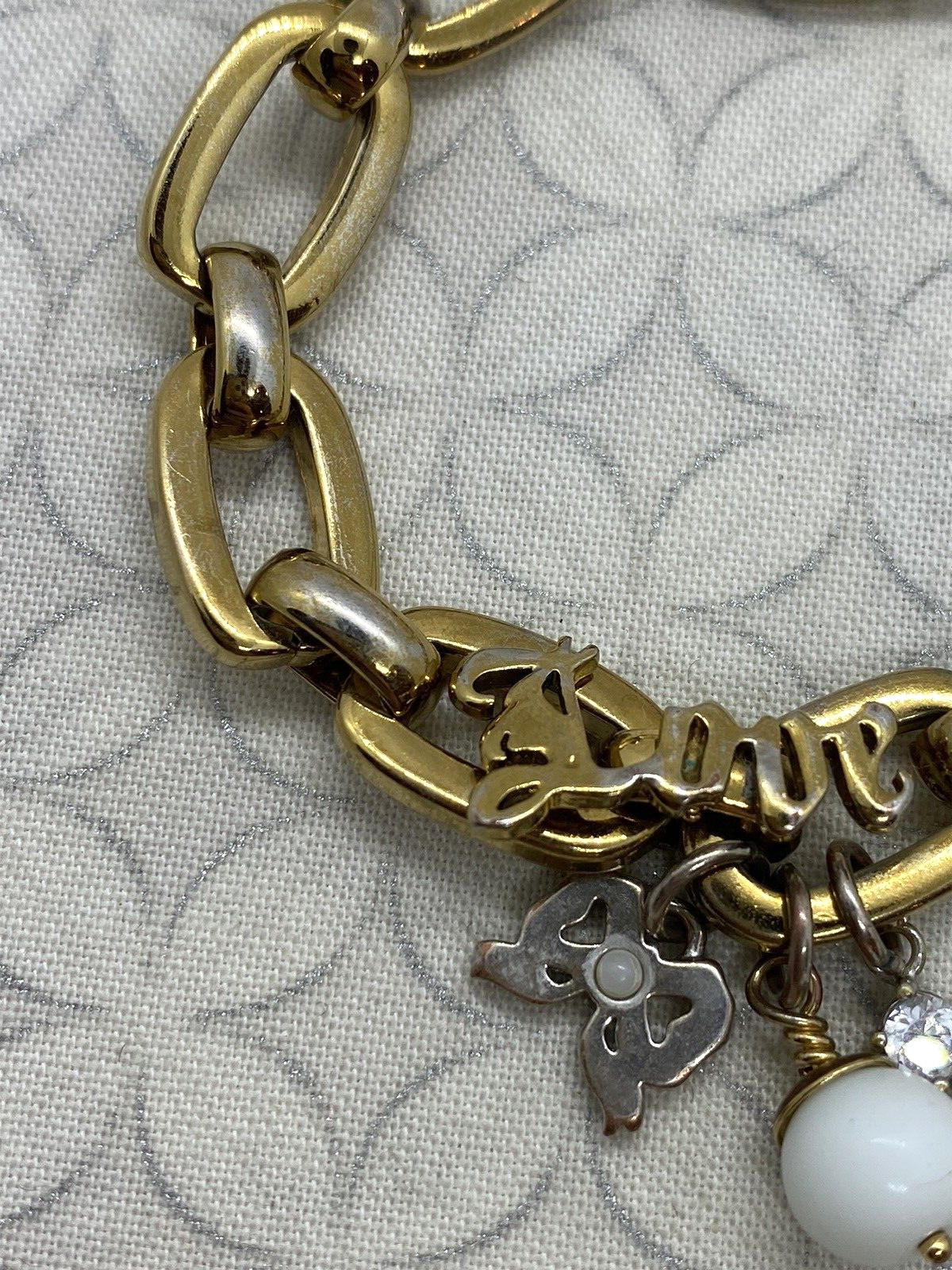 Juicy Couture Let Them Eat Couture Heart Bracelet Multi strand Necklace Set