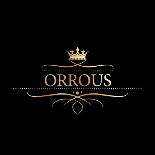 Orrous 18k Gold Plated Bezel Cubic Zirconia Solitaire Stud Earrings 5 carats