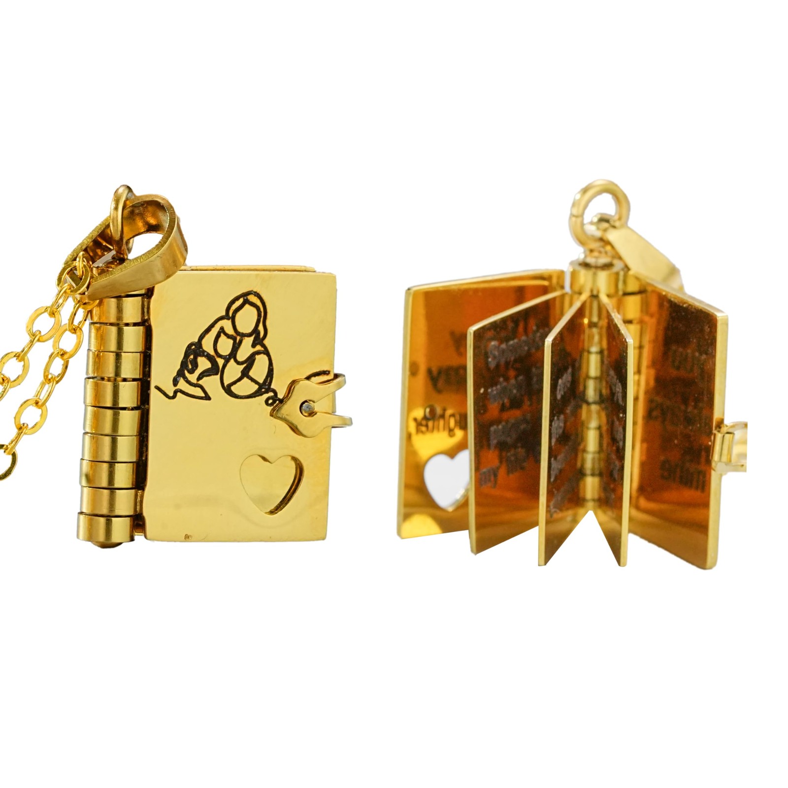 The Most Beautiful Chapter Book Necklace Gift, Grand Daughter Gifts from Grandma