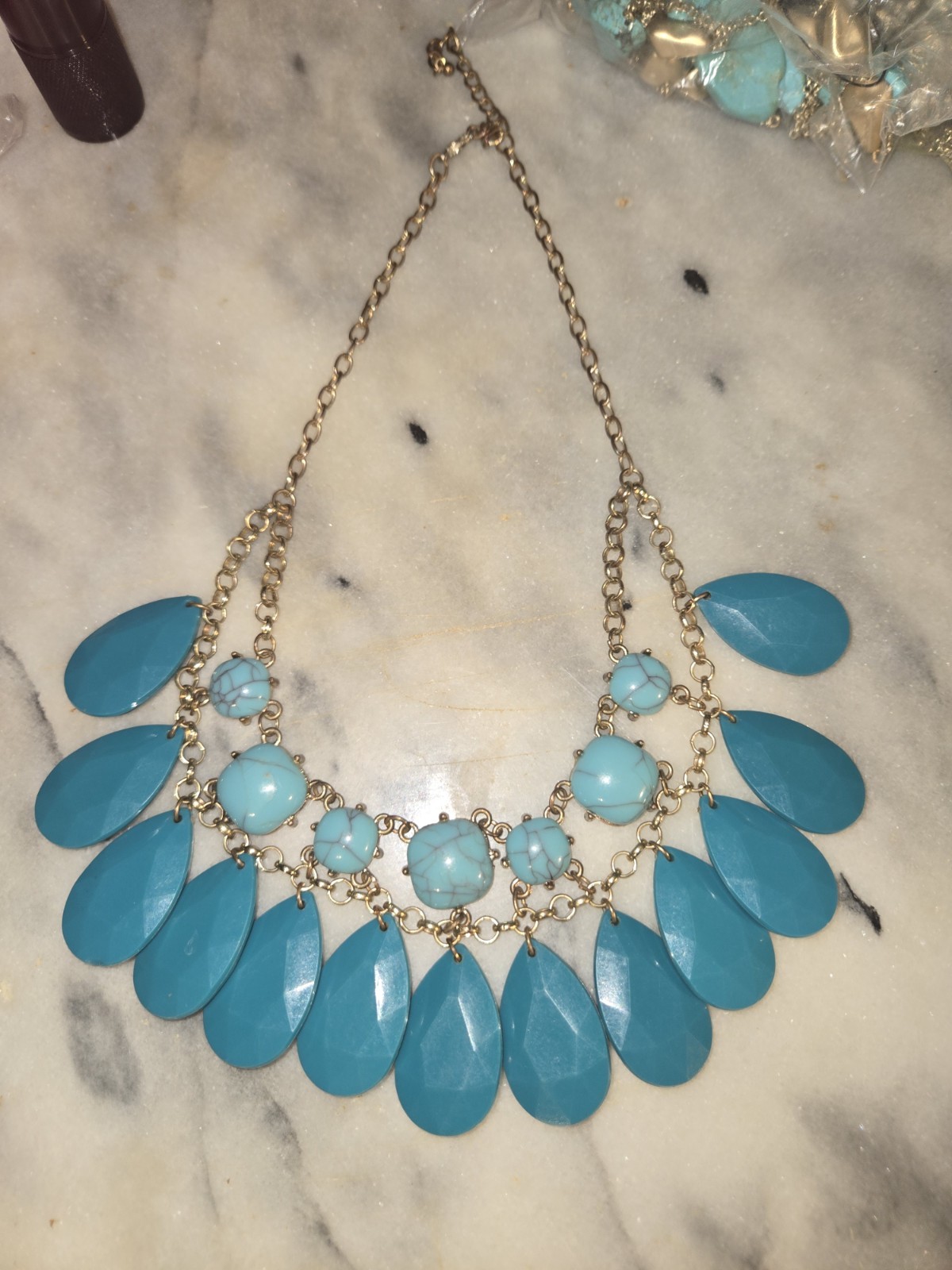 Turquoise Statement Necklace