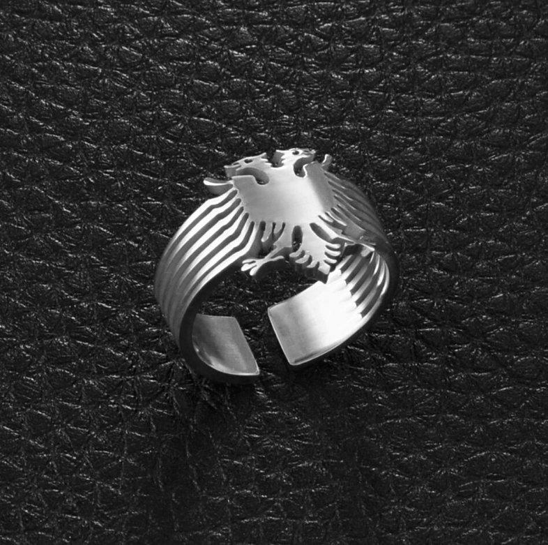 Albania Eagle Ring