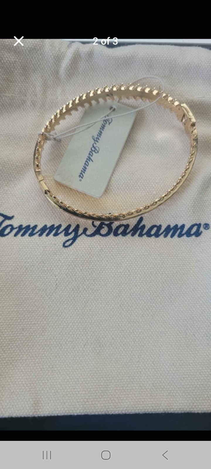 Tommy Bahama Delicate Leaf Hinge Bracelet – NWT – Sold out Hard to find!!