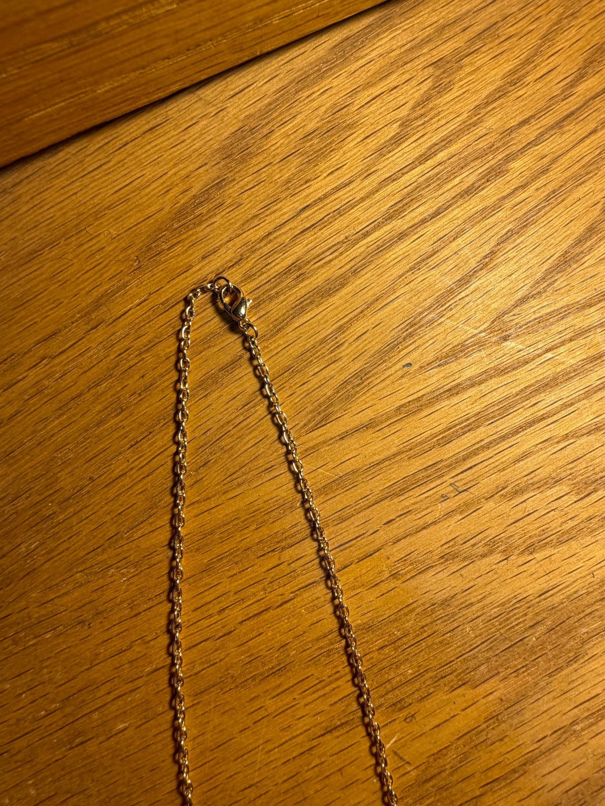 18-Inch Gold-Tone Neck Chain Jewelry J173