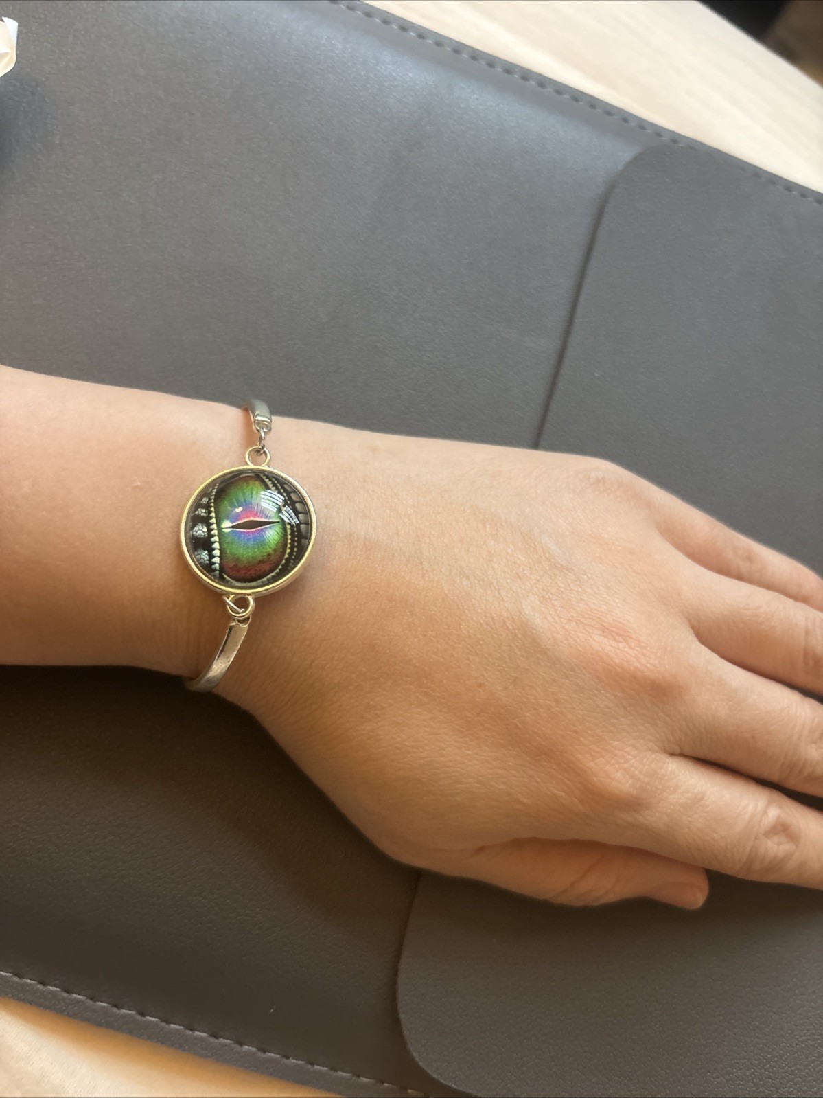 Fun Eye Bracelet Adjustable 6 Inches And Up