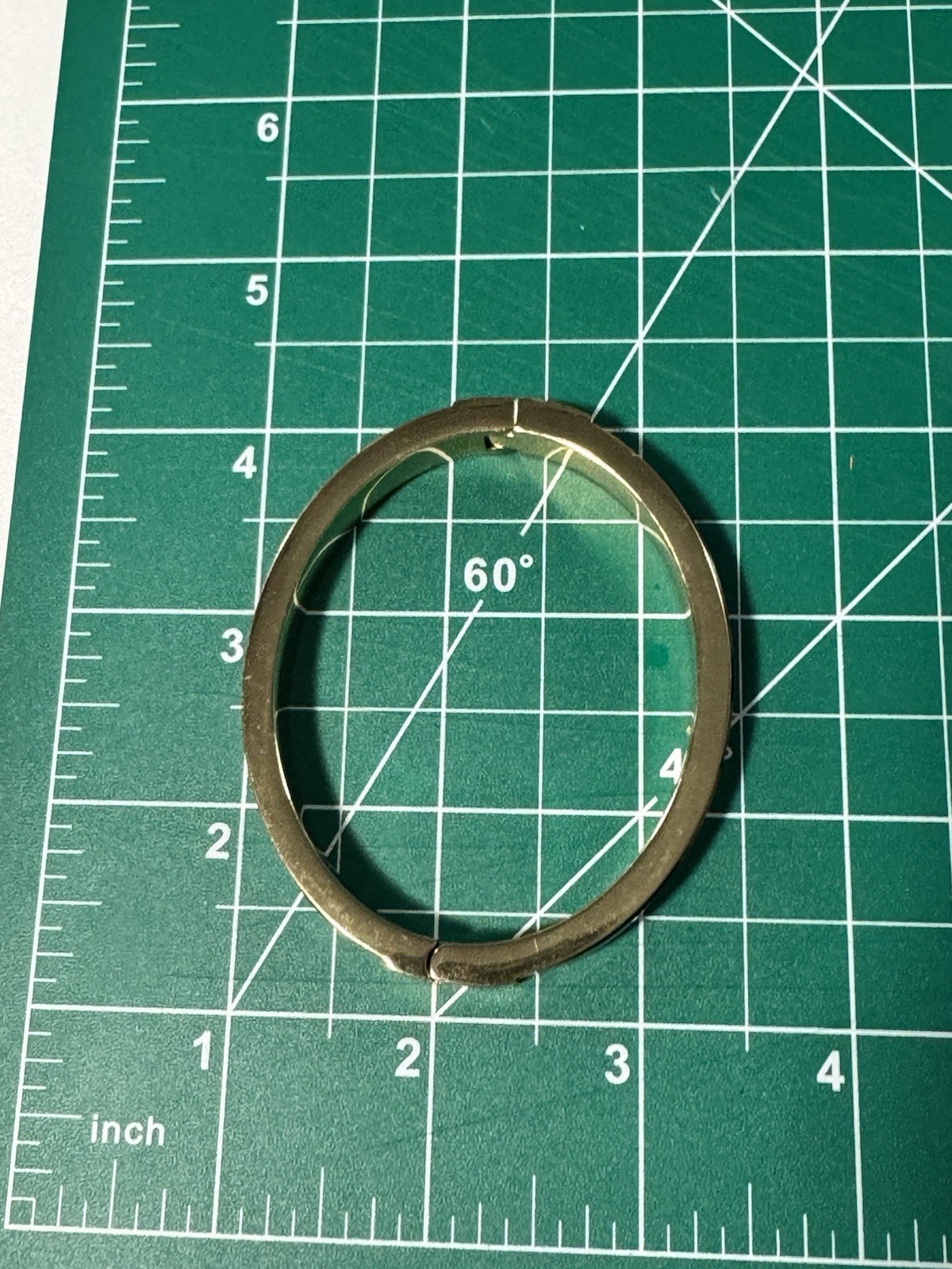 J.CREW Gold Tone Hinged Bangle Cuff Bracelet Round Metal Signed