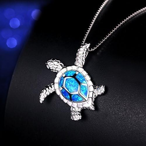 Sterling Silver Sea Turtle Pendant Necklace – Symbol of Longevity & Good Health