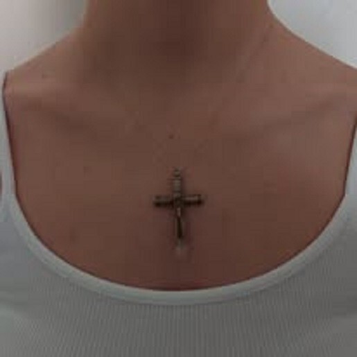 Virgin Mary Crucifix Necklace