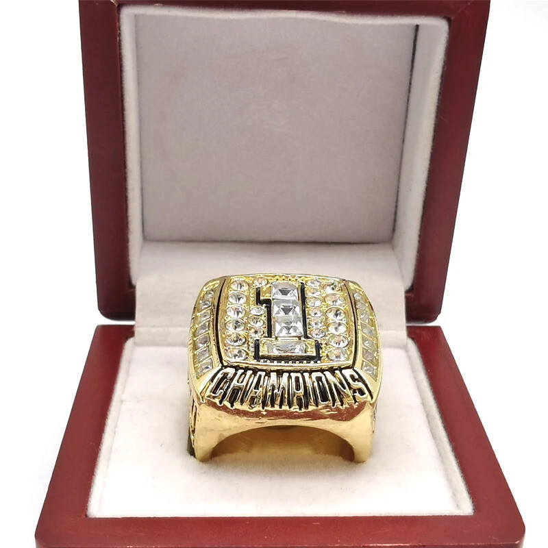 Auburn Vintage Handmade 2010 SEC Gold Tigers Commemorative Collectible NEWTON #2