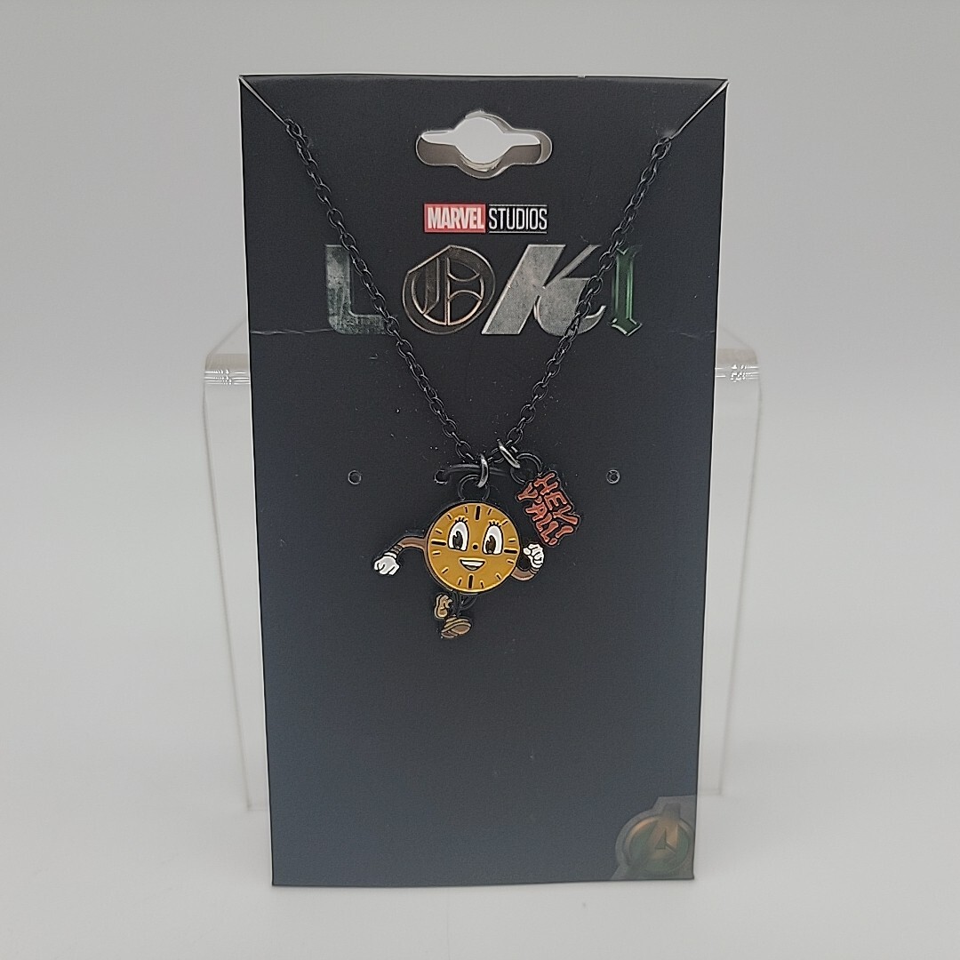Loki Miss Minutes Necklace Marvel Studios HEY Y’ALL! Pendant Charm
