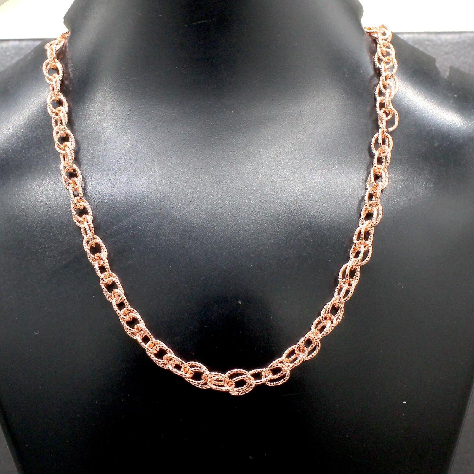 Pure Solid Copper Antique Design Women And Men Chain Necklace Copper CPN07