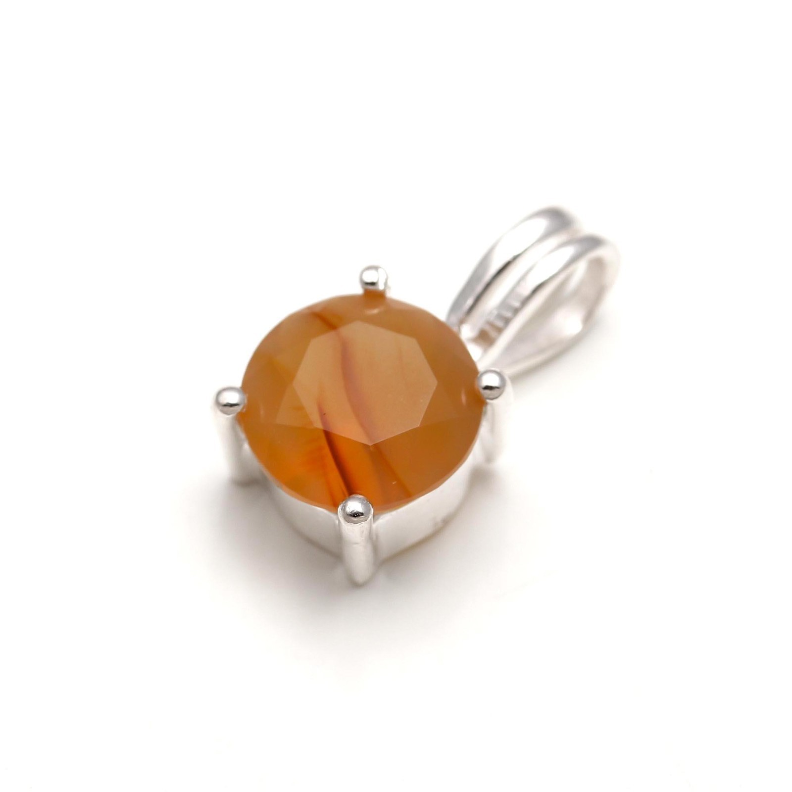 Natural Montana Agate Round Pendant 925 Sterling Silver Jewelry Gift For Lovers