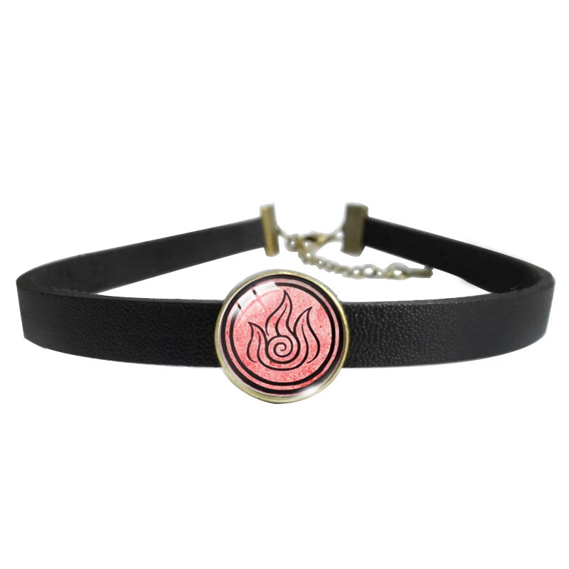 Fire Nation Avatar Last Airbender Choker Necklace Movie Jewelry