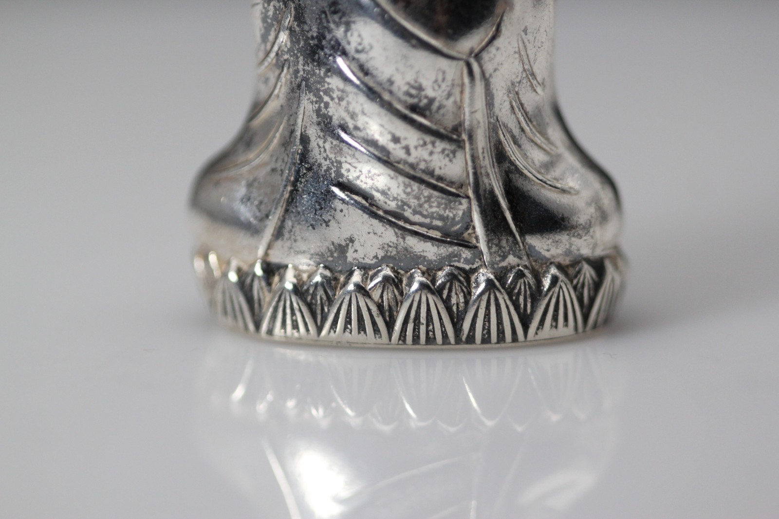 Vintage Sterling Silver 950 Buddha Salt/Pepper Shaker 10.3 Grams (PEN10360)