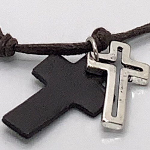 Surf Style Cross Necklace 136210 BRAND NEW BOGO!