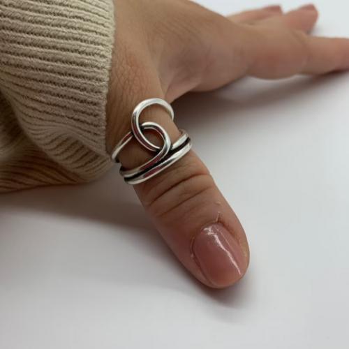 Handmade Solid Sterling Silver Heavy Pure Ring for Women Gift for Christmas