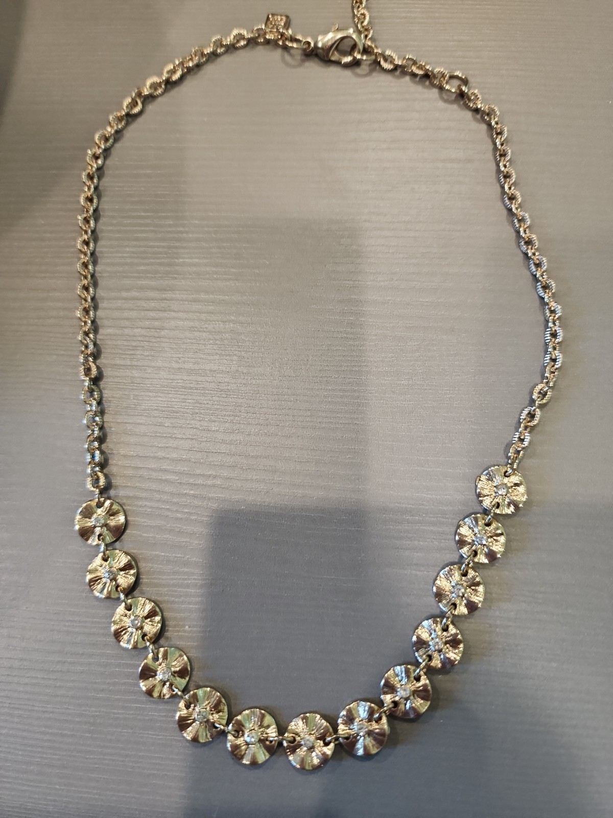 Banana Republic Gold Statement Necklace