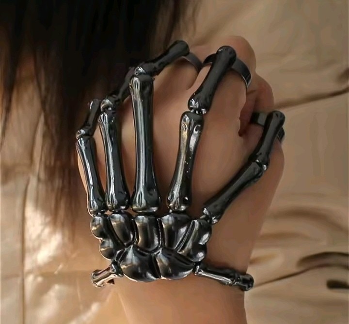 Gothic Bracelet Collection Spider Skull Bat Skeleton Witch Punk Adjustable Gift