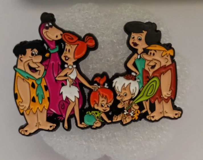 THE FLINTSTONES-PIN-2 OR MORE PINS SHIPPING IS $5.49-SPEND $20 SHIPPING IS FREE