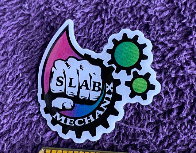 Slab Mechanix PIN Weed company Cool pin Wa state Collectable pin RARE