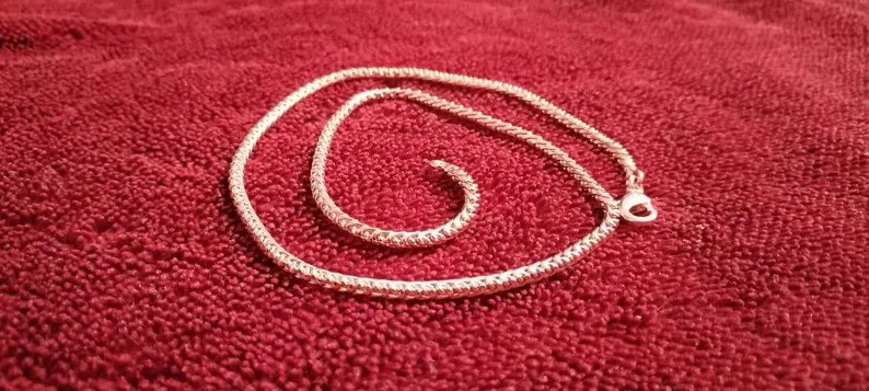 Pure Copper Chain Necklace for Men Women | Handmade Heavy Link Statement Jewelry