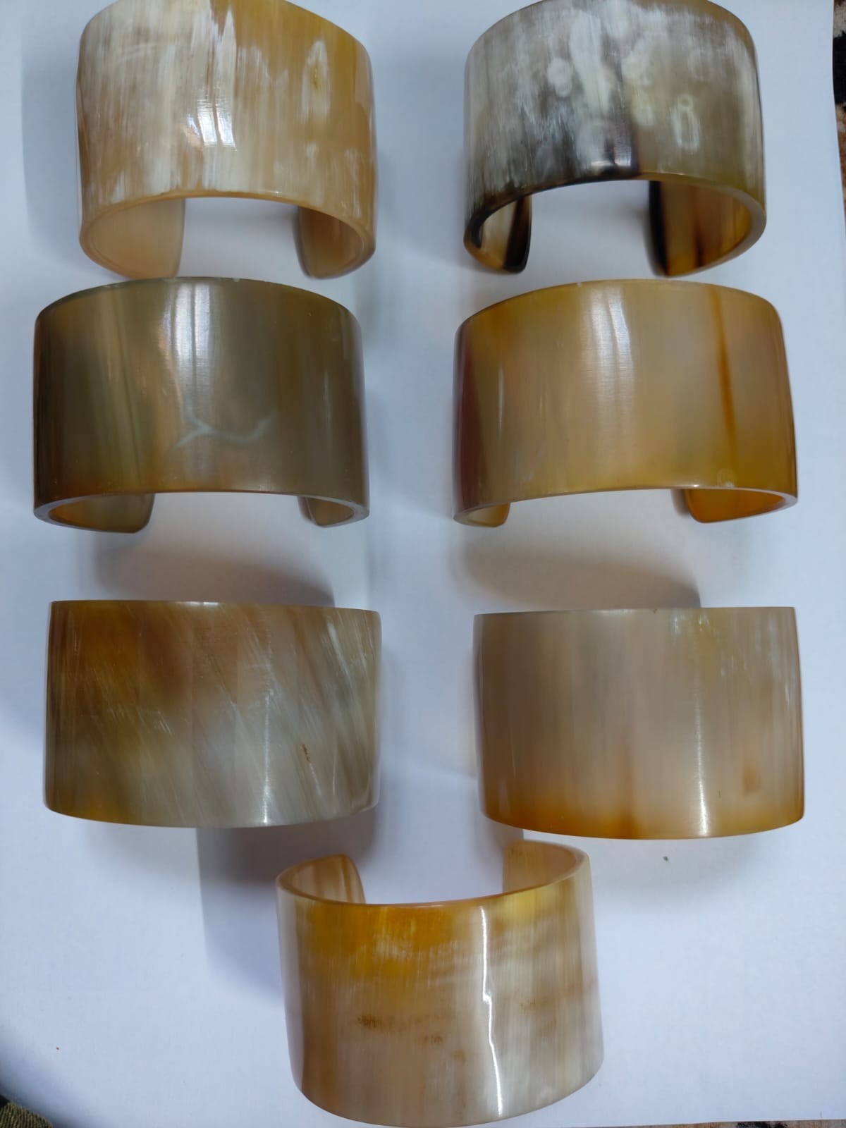 Natural Buffalo Horn Cuff Bracelet Horn Bangle Jewelry Bracelet Crafted Cute
