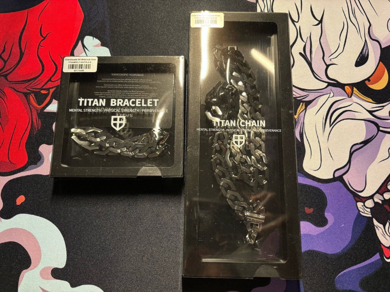 S-Force Titan Chain Necklace and Bracelet (Limited)