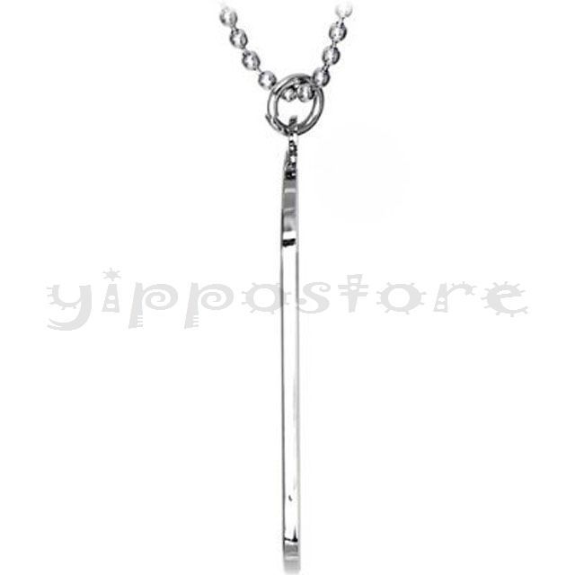 Custom Engraved Stainless Steel Personalized CZ Dog Tag Necklace Free Engraving