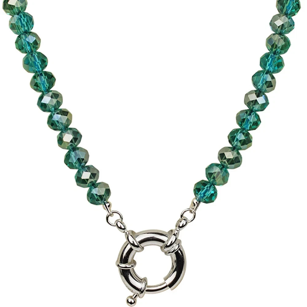 Kirks Folly Moondust 18mm Goddess Seaview Moon Foldover Pendant ST/3 pc #86