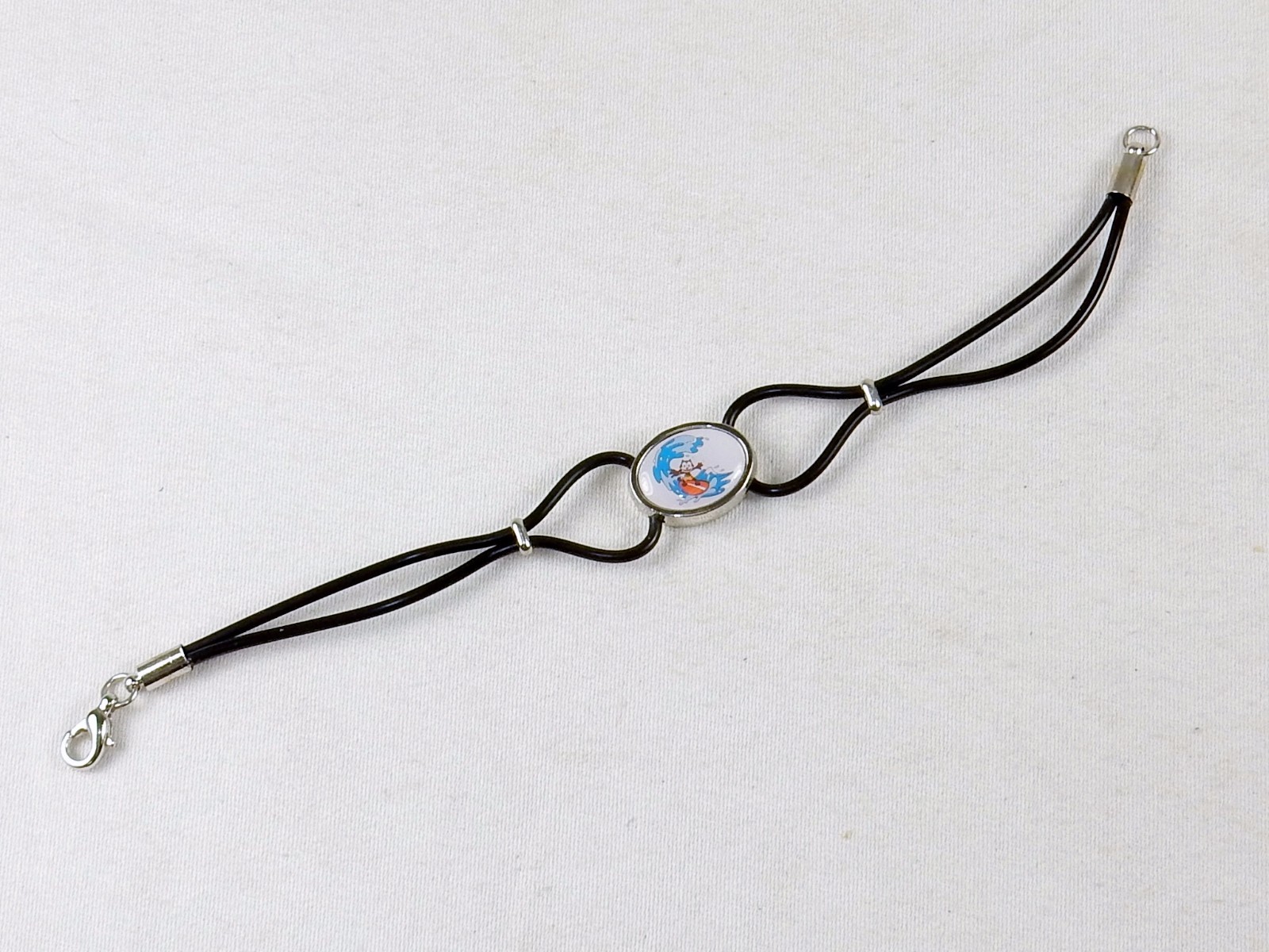 Felix The Cat Fashion Jewelry Set ~ Necklace, Earrings, Bracelet ~ #FLX-SRF-05