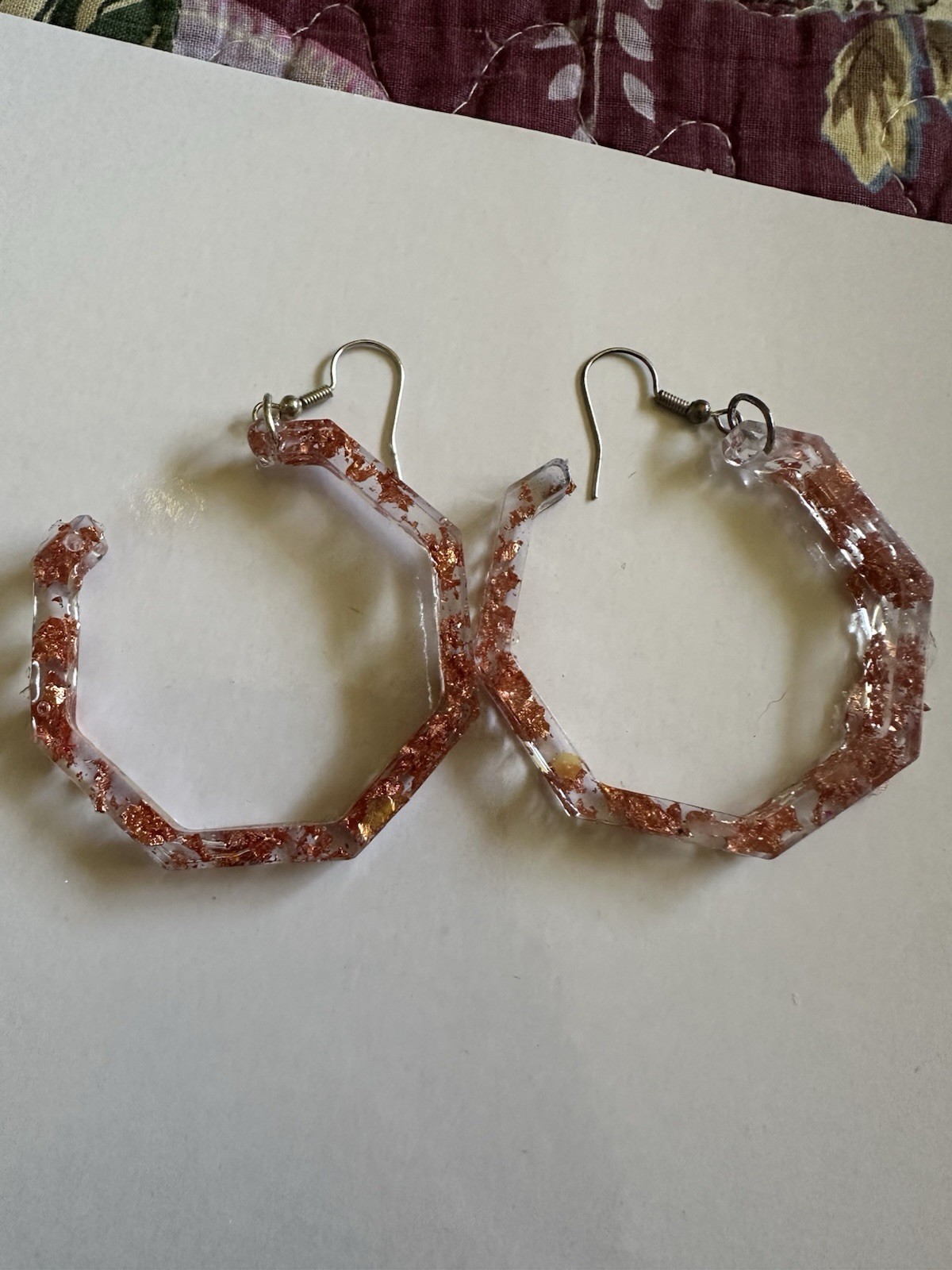 8 pair ofResin Earrings. 15.00