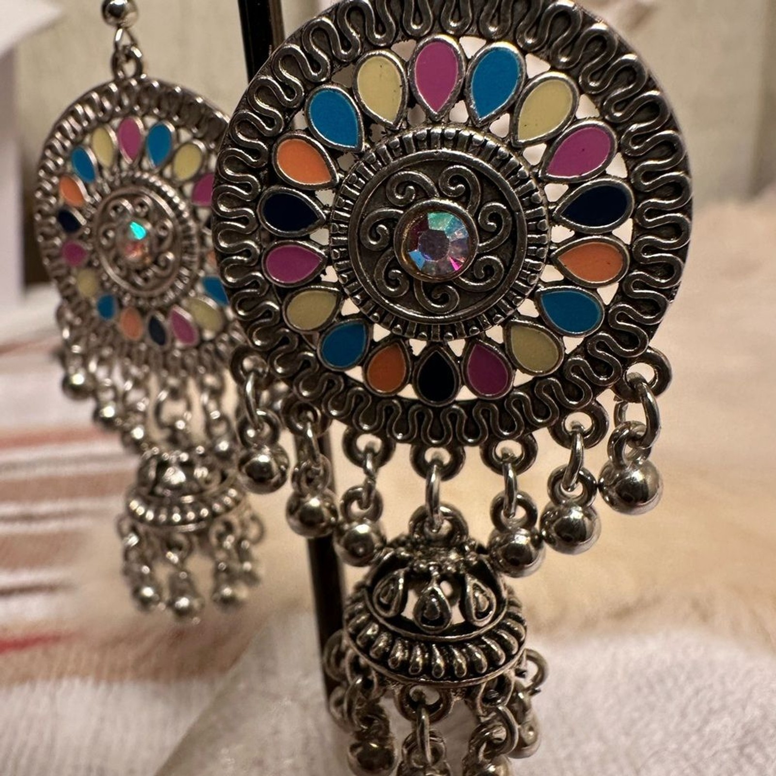 Colorful Bohemian Dangle Earrings