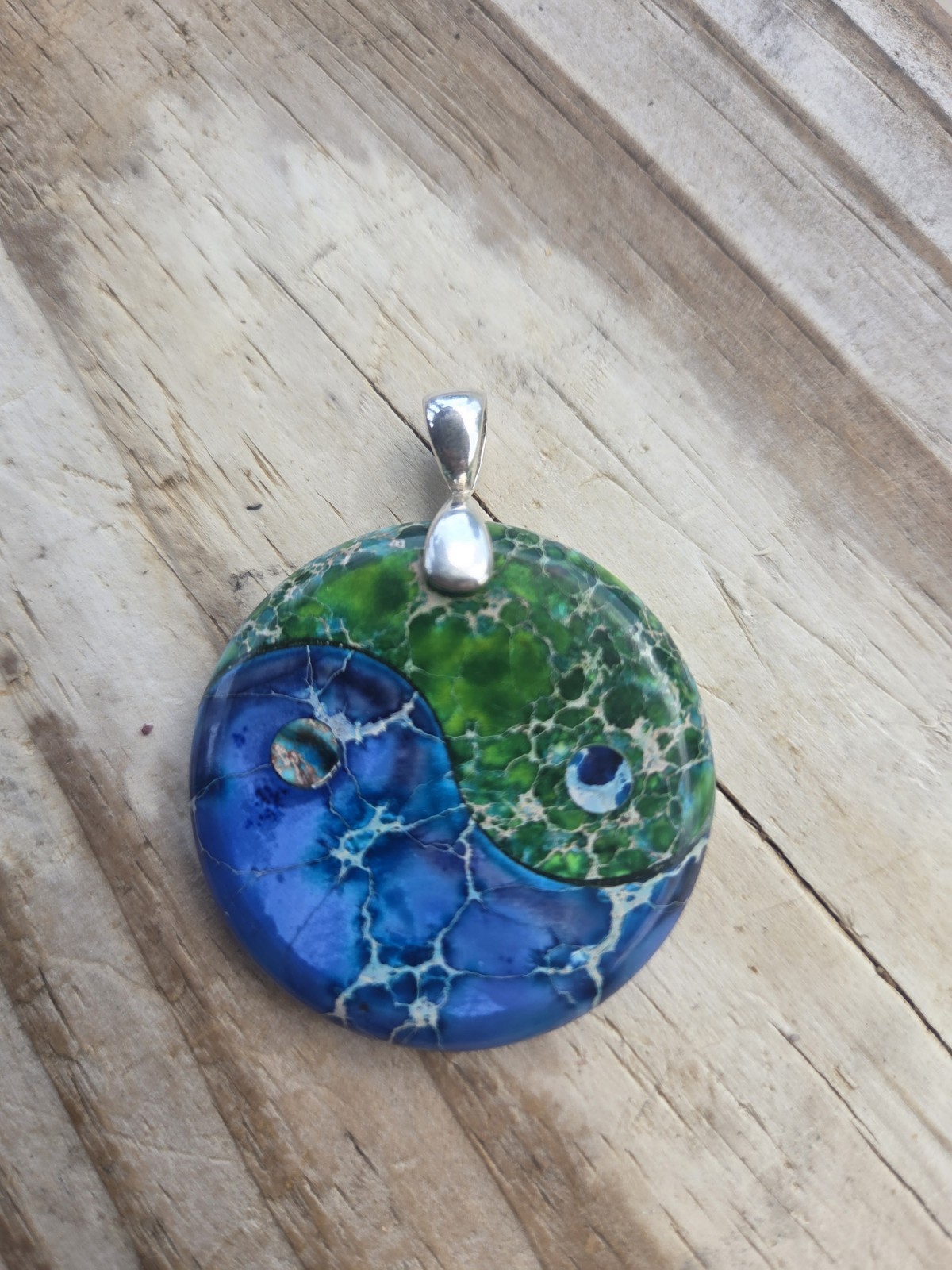 Yin Yang Jasper Pendant P31