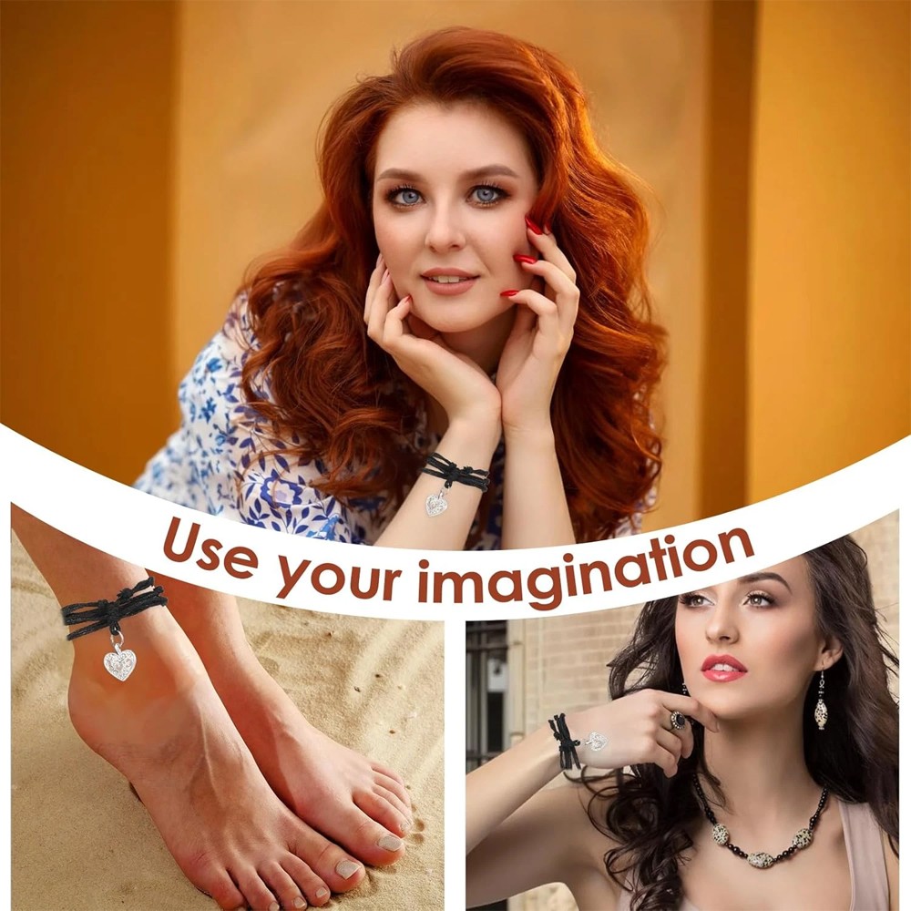 10PCS Necklace String Necklace Cord Black Adjustable Leather Rope Necklaces for