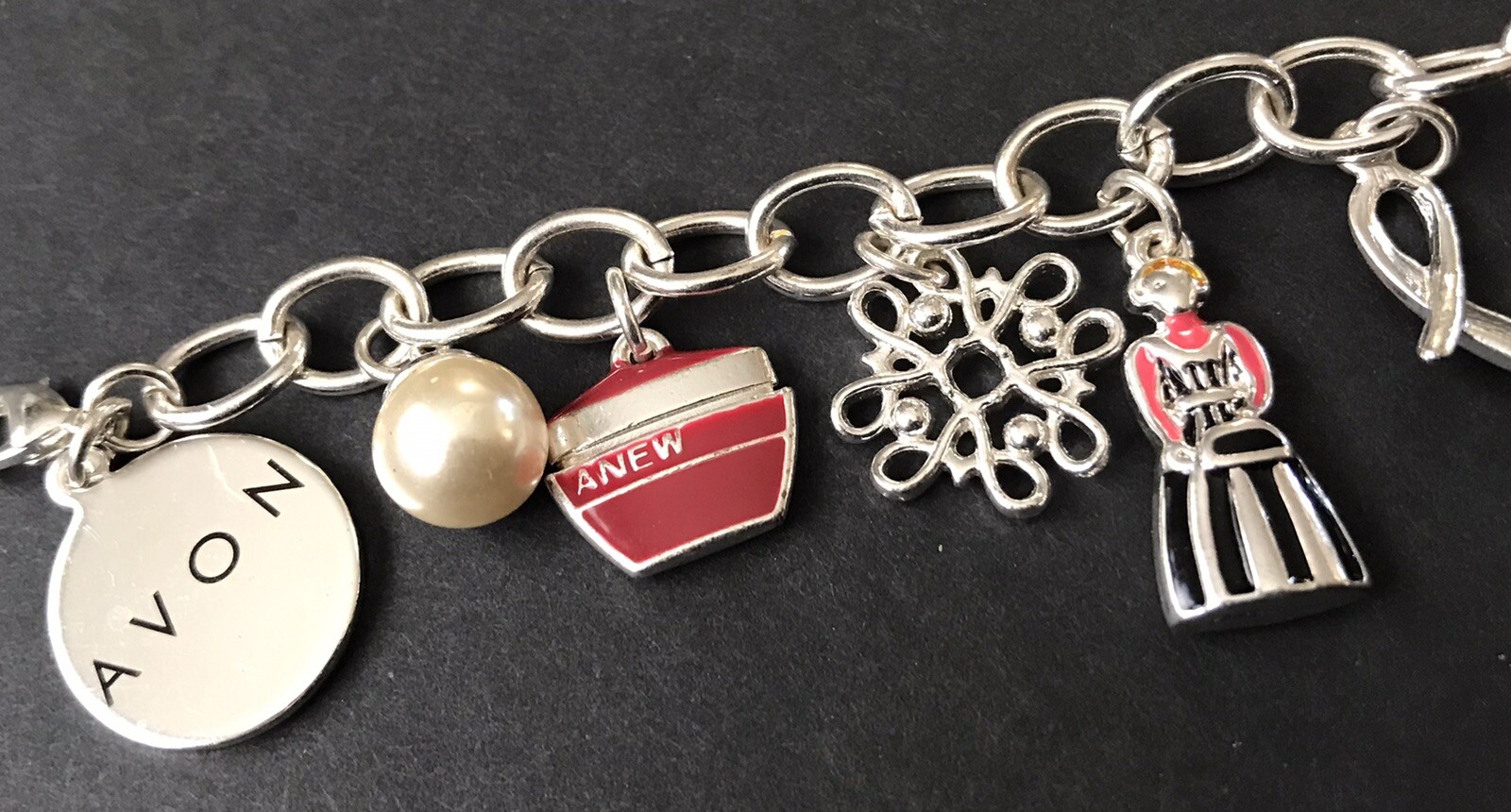 Avon 125th Anniversary Charm Bracelet