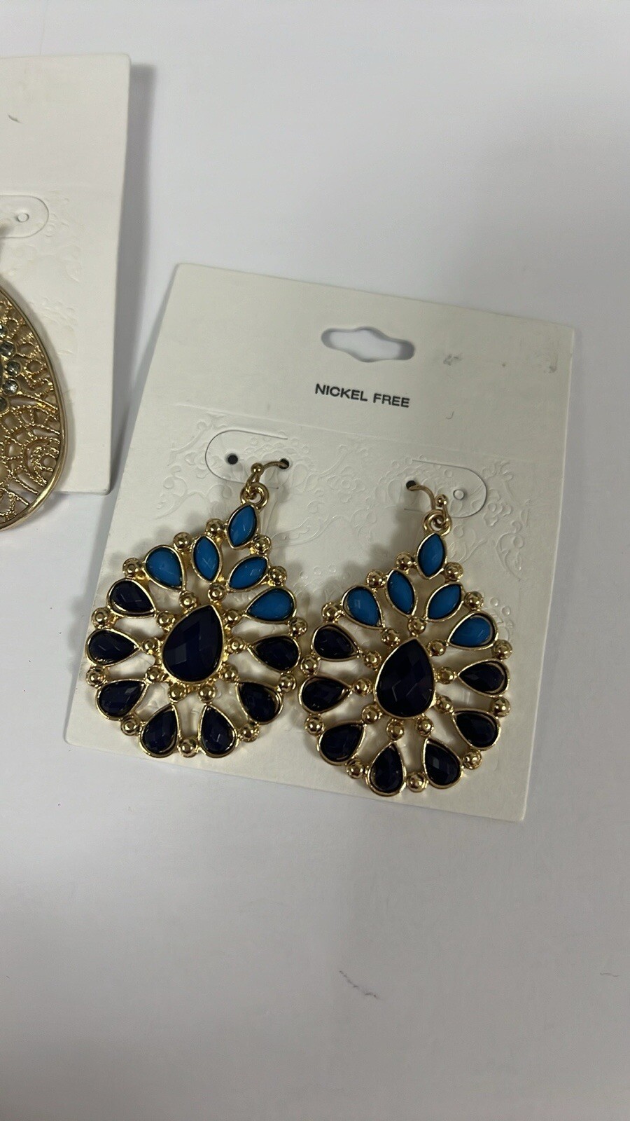 Target 3 Pairs Statement Earrings Bundle Nickel Free New With Tag