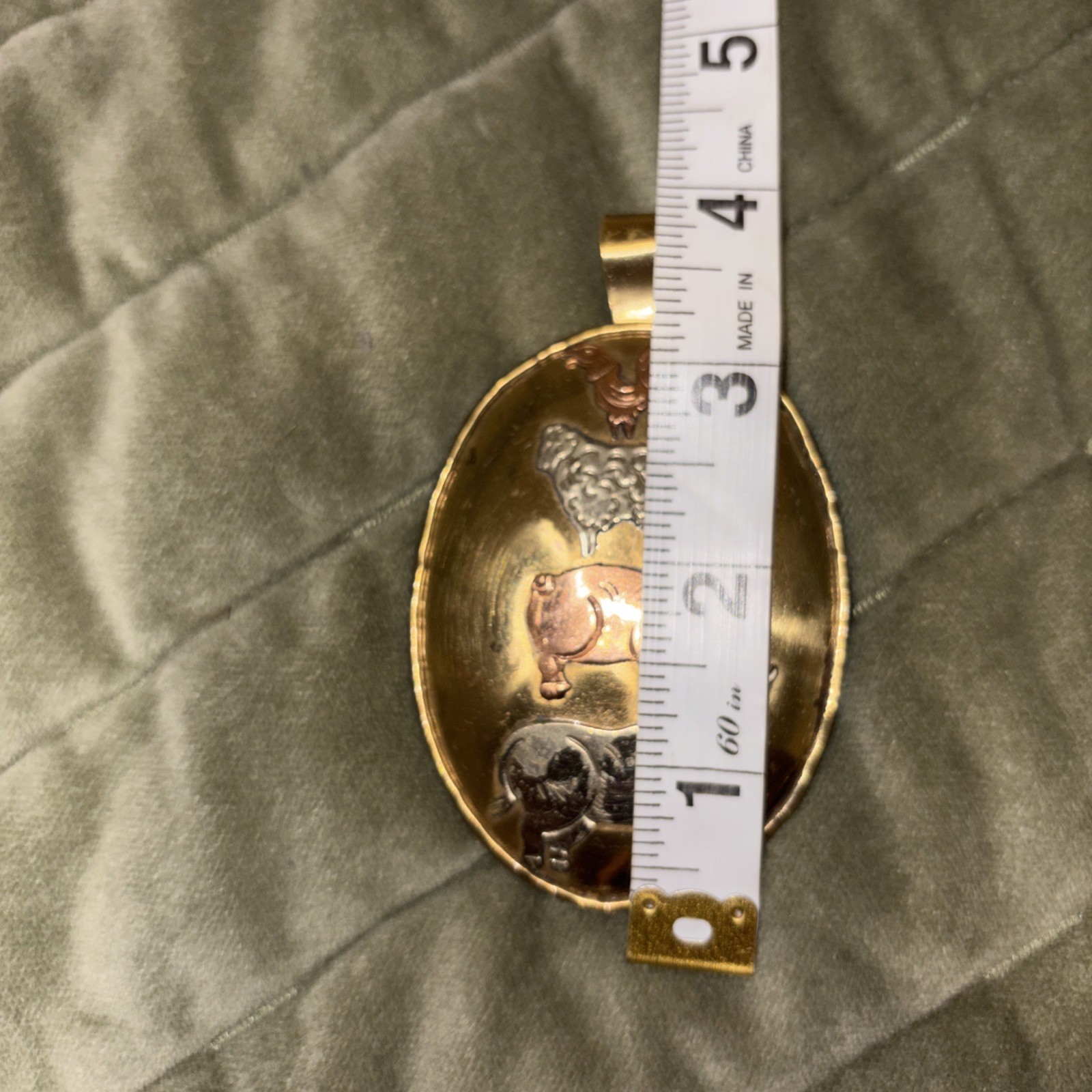 Vintage Cow Pig Sheep Rooster Pendant For Necklace