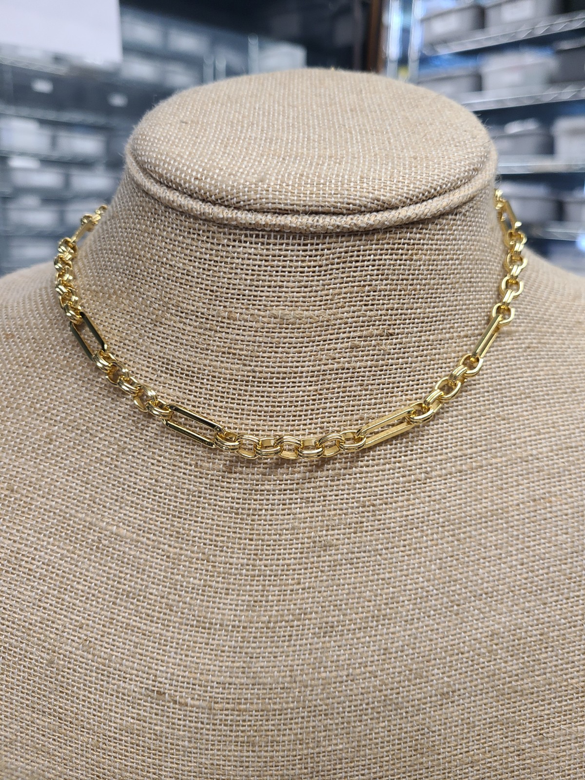 Luv Aj 16+2″ Gold Tone Necklace