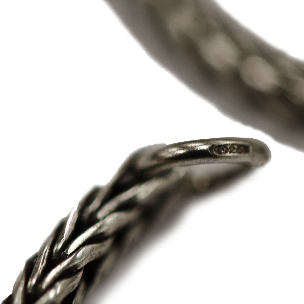 Trollbeads Original Foxtail 15219 Bracelet Silver 7.5 (6.5 actual) inch :0