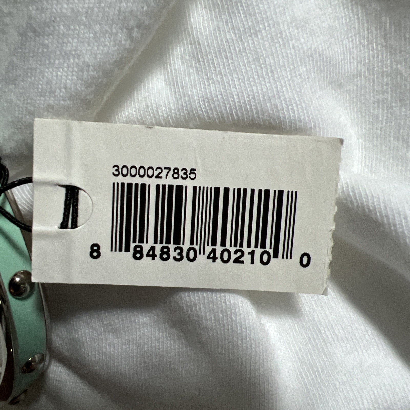 Coach bracelet bangle accessories W0.7cm x L19.5cm stud Silver x Green Ladies