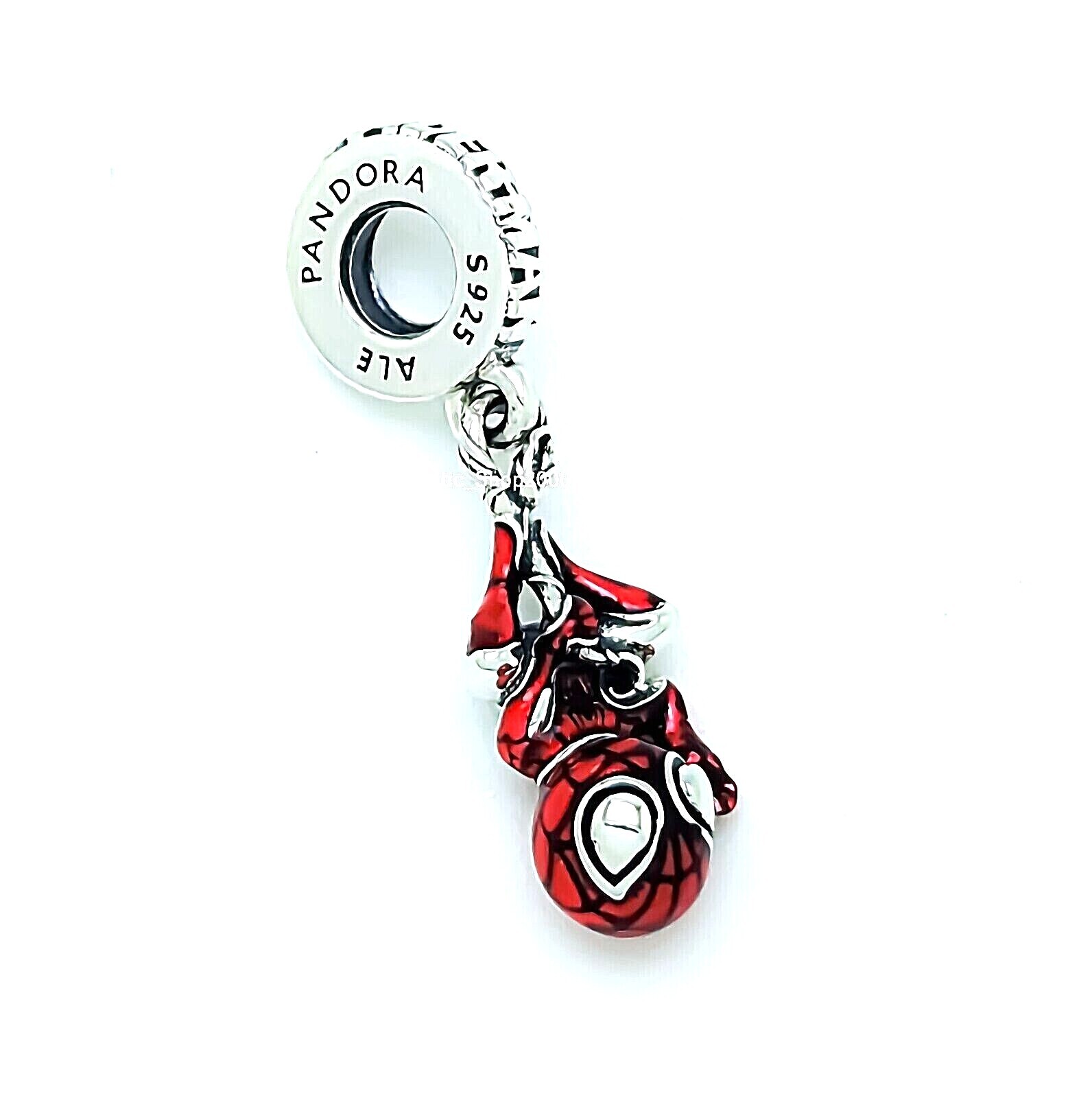 100% Authentic PANDORA 925 Marvel Hanging Spider-Man Dangle Charm 792323C01