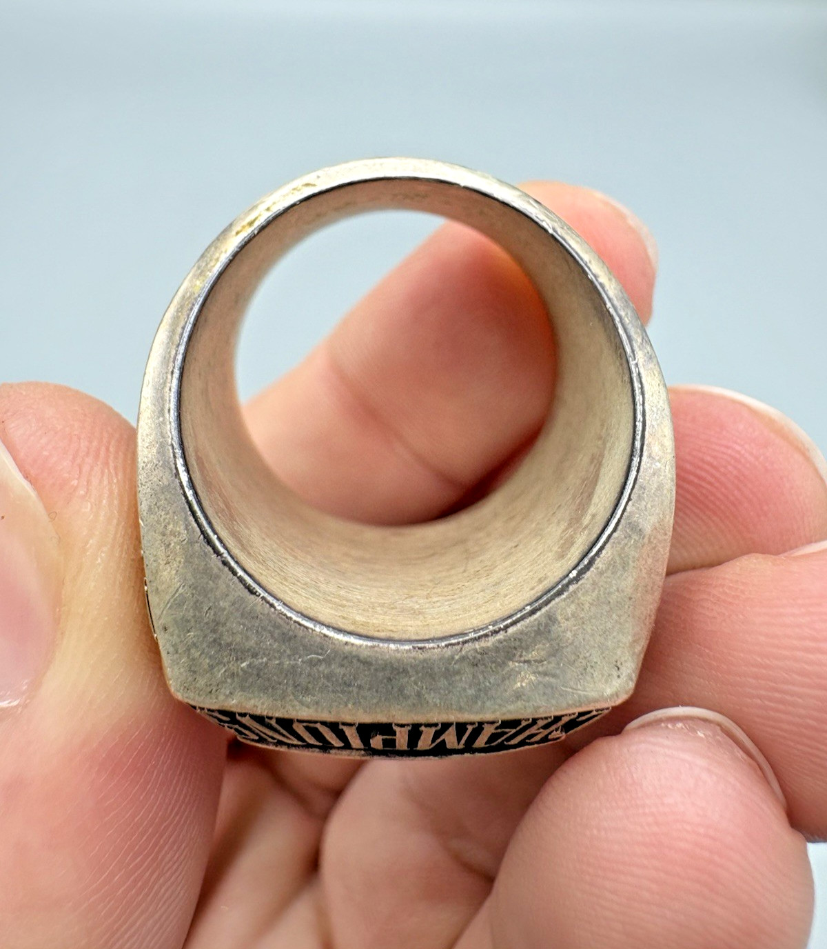 South Atlantic League Sterling Silver 925 Championship Ring Blue Claws 2010