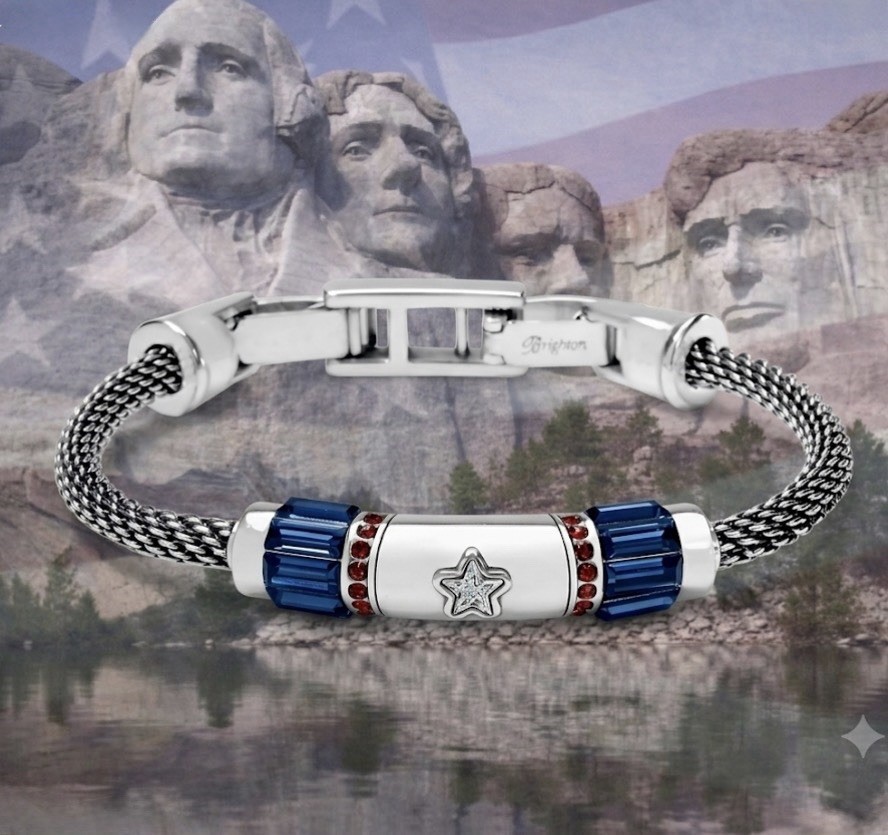 Brighton INDEPENDENCE Bracelet USA NWT Patriotic Style D98265 List $88
