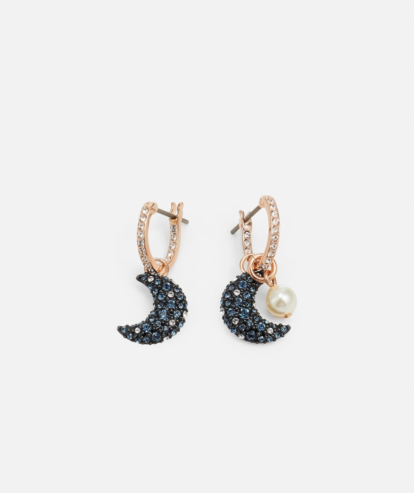 New in Gift Box SWAROVSKI Brand 5671569 Pave Crystals Radiant Luna Earrings