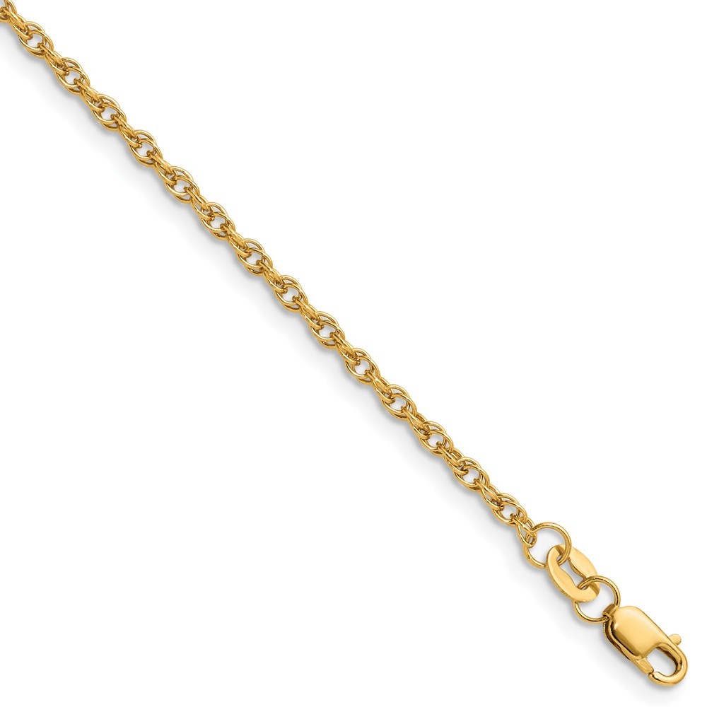 1/20 14K Gold Filled 2mm Solid Ropa Chain Necklace