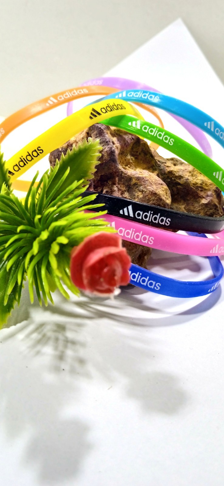 Silicone Wristbands Multicolor Small Bands Thin Bracelet Baller Band Sports Band