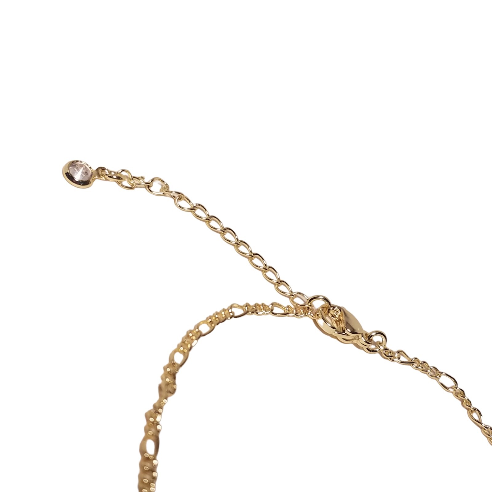 DEARMAY ANKLE BRACELETS Gold Plated Adjustable Chain Anklets 3 Pc Jewelry Set