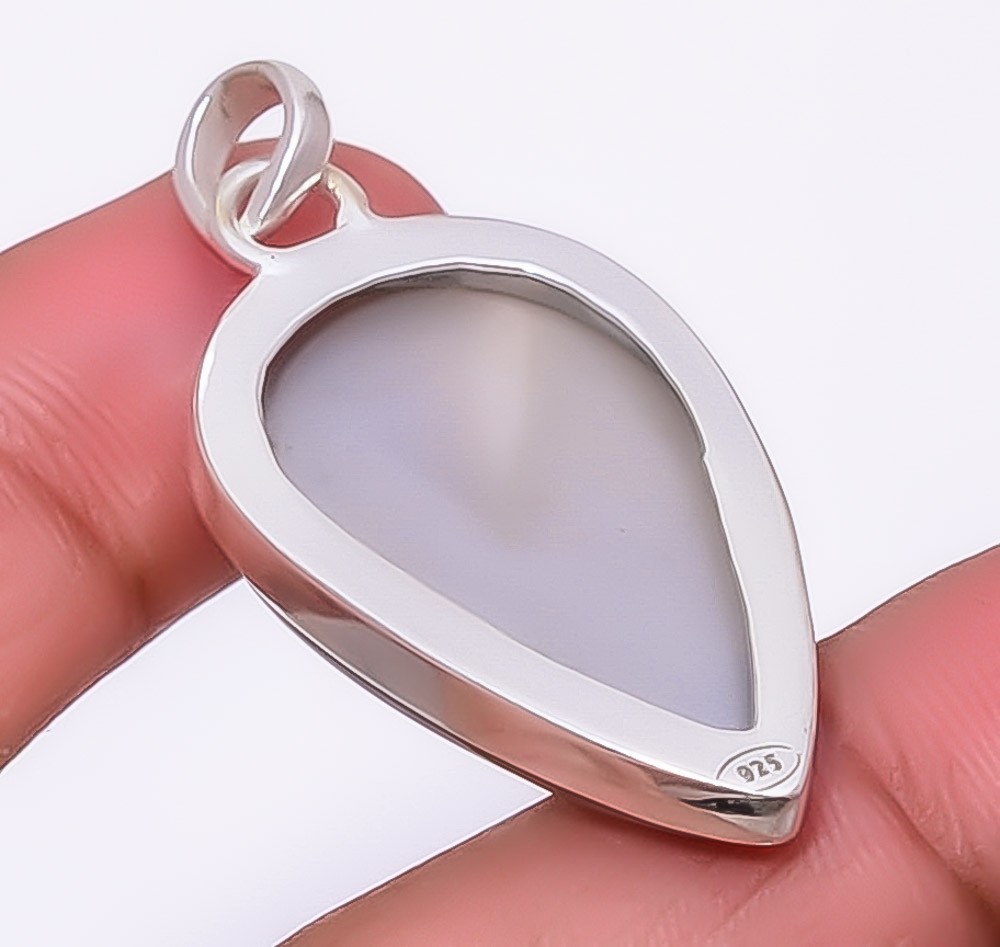 Moonstone – Sri Lanka 925 Sterling Silver Pendant 1.68″ P972827, Christmas Gift