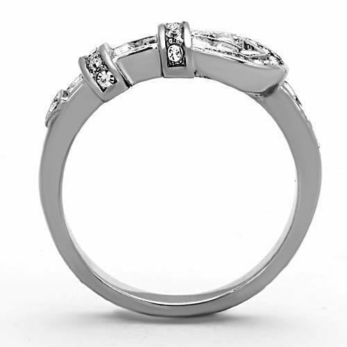 Brilliant Belt Top Grade Crystal Cocktail Fashion Ring 5 6 7 8 9 10 Tk1334